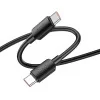 Cablu Hoco X96 Hyper Type-c to Type-C (100W) [Black]